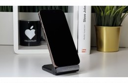 iPhone 16 Pro Max 256GB, Sivatagszínű Titán, Független, Számla, 2 Év Garancia, 91%