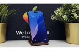 iPhone 16 Pro Max 512GB, Fekete Titán, Független, Számla, 2 Év Garancia, 94%