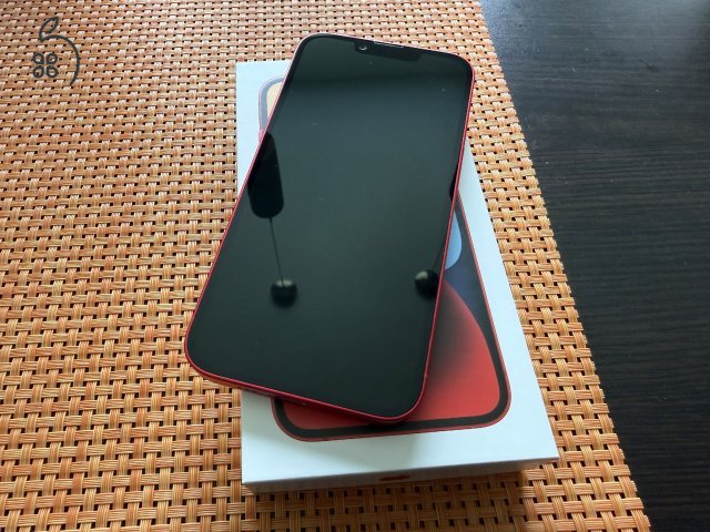 Apple iPhone 14 128Gb Product RED/piros, Gyári független, Szép állapot