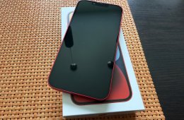 Apple iPhone 14 128Gb Product RED/piros, Gyári független, Szép állapot