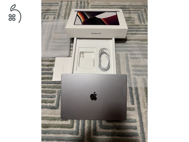 MacBook PRO 16” M1 Pro chip! 16GB/1TB SSD! Akkumlátor 96%! Gyönyörű!
