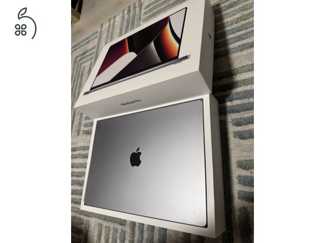 MacBook PRO 16” M1 Pro chip! 16GB/1TB SSD! Akkumlátor 96%! Gyönyörű!