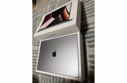 MacBook PRO 16” M1 Pro chip! 16GB/1TB SSD! Akkumlátor 96%! Gyönyörű!