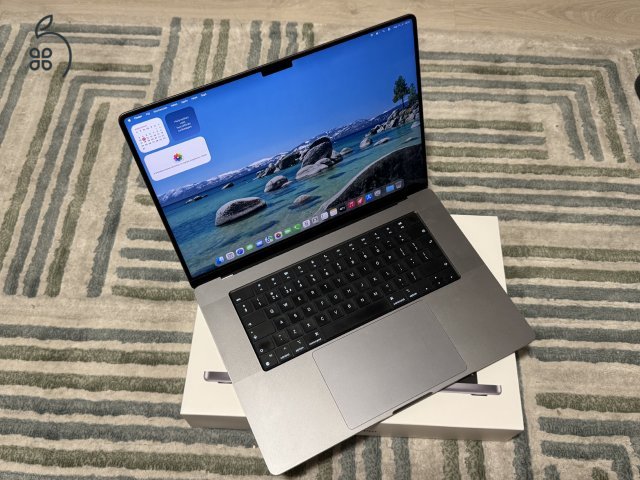 MacBook PRO 16” M1 Pro chip! 16GB/1TB SSD! Akkumlátor 96%! Gyönyörű!