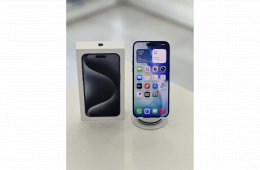 iPhone 15 Pro Max 256GB Független Újszerű/1 hónap gar./Akku 85%/p4978