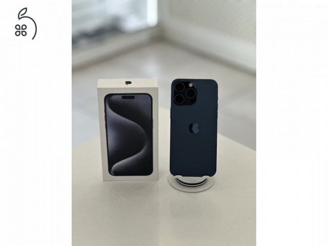 iPhone 15 Pro Max 256GB Független Újszerű/1 hónap gar./Akku 85%/p4978