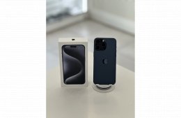 iPhone 15 Pro Max 256GB Független Újszerű/1 hónap gar./Akku 85%/p4978