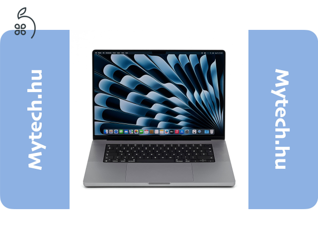 MacBook Pro 16″ 2021, M1 Pro 10 core, 32 GB RAM, 16 core GPU, 512 GB SSD, Space Gray 27% Áfa, (0573AB)