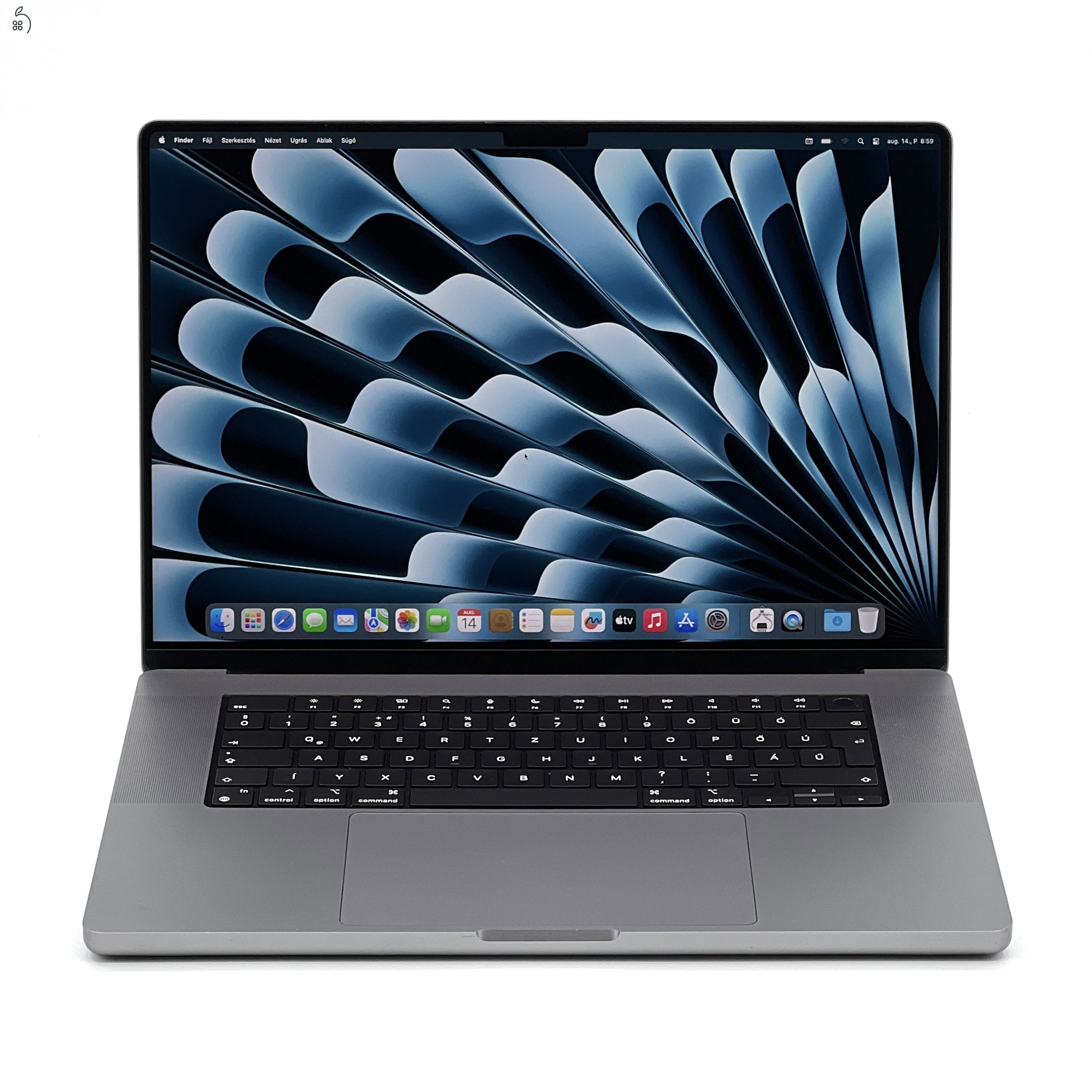 MacBook Pro 16″ 2021, M1 Pro 10 core, 32 GB RAM, 16 core GPU, 512 GB SSD, Space Gray 27% Áfa, (0573AB)