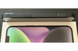 Apple iPhone 14 128Gb Midnight, akku 84%, gyári független, karcmentes, makulátlan