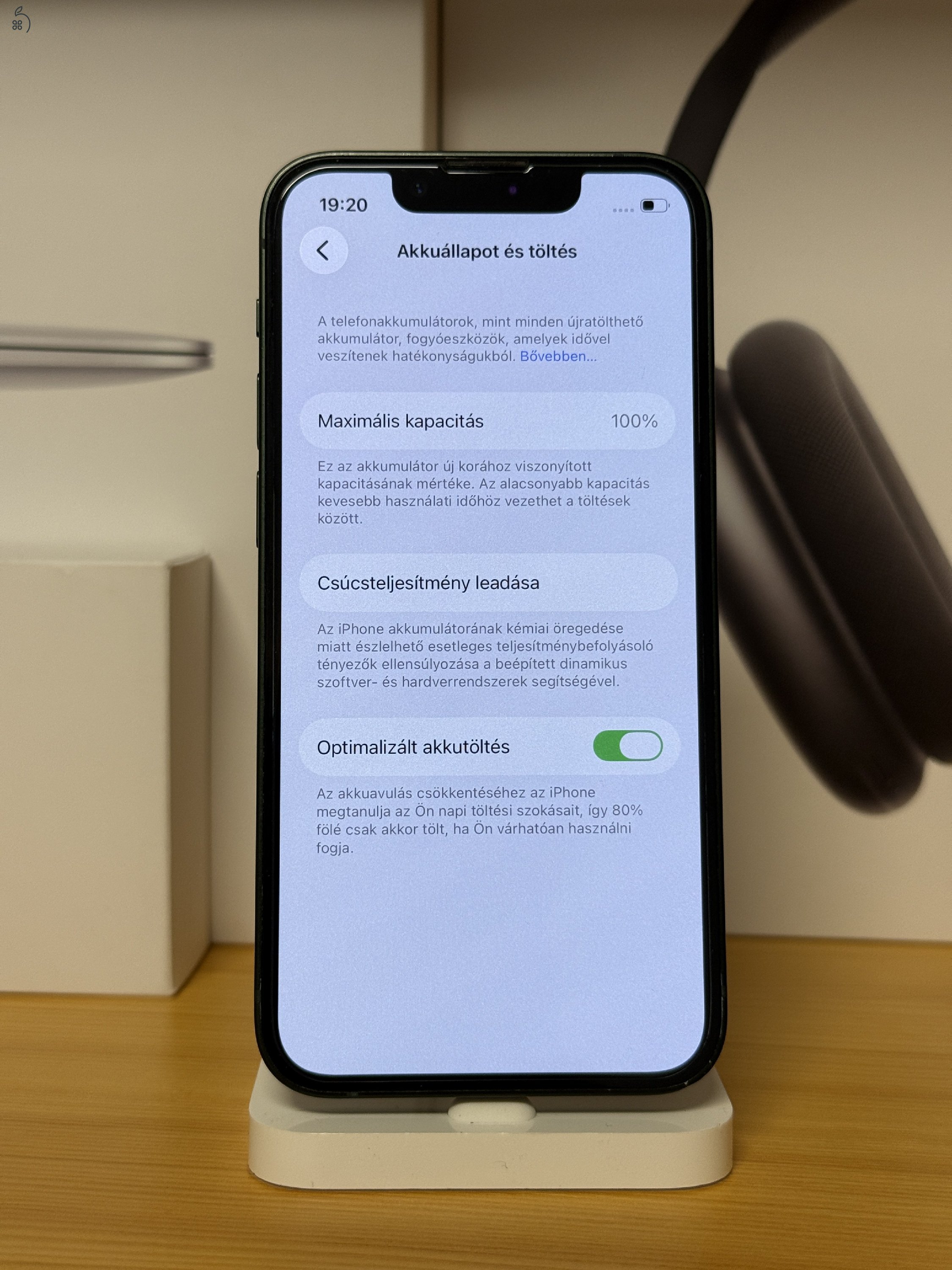 iPhone 13 Mini Független 128GB 100% akku