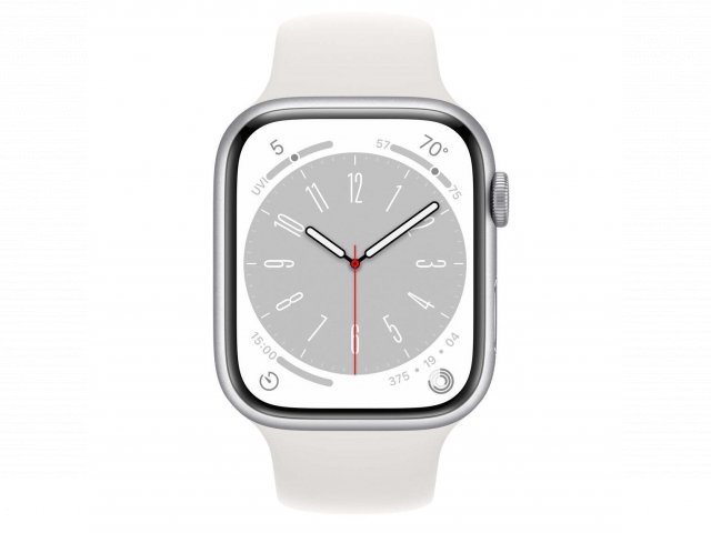 Apple Watch Series 8 - GPS - Aluminium Silver 41mm - 2 év Garancia, 30 nap elállás - Részletfizetéssel akár
