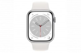 Apple Watch Series 8 - GPS - Aluminium Silver 41mm - 2 év Garancia, 30 nap elállás - Részletfizetéssel akár
