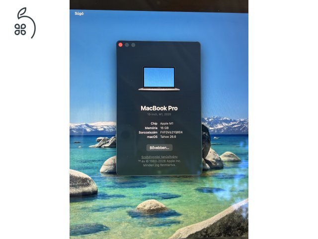 Macbook M1 Pro 16GB RAM 256GB SSD