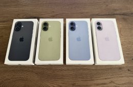 Teljesen ÚJ - Bontatlan - iPhone 17 256 GB + Minden szín + Aktiválástól 1 ÉV APPLE Garancia - Névre + Cégre Számla
