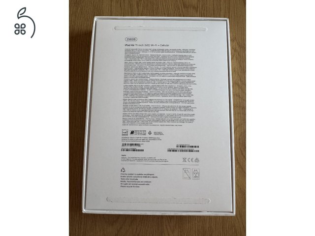 iPad Air 11-inch (M2) 256GB 100% Akkuállapot