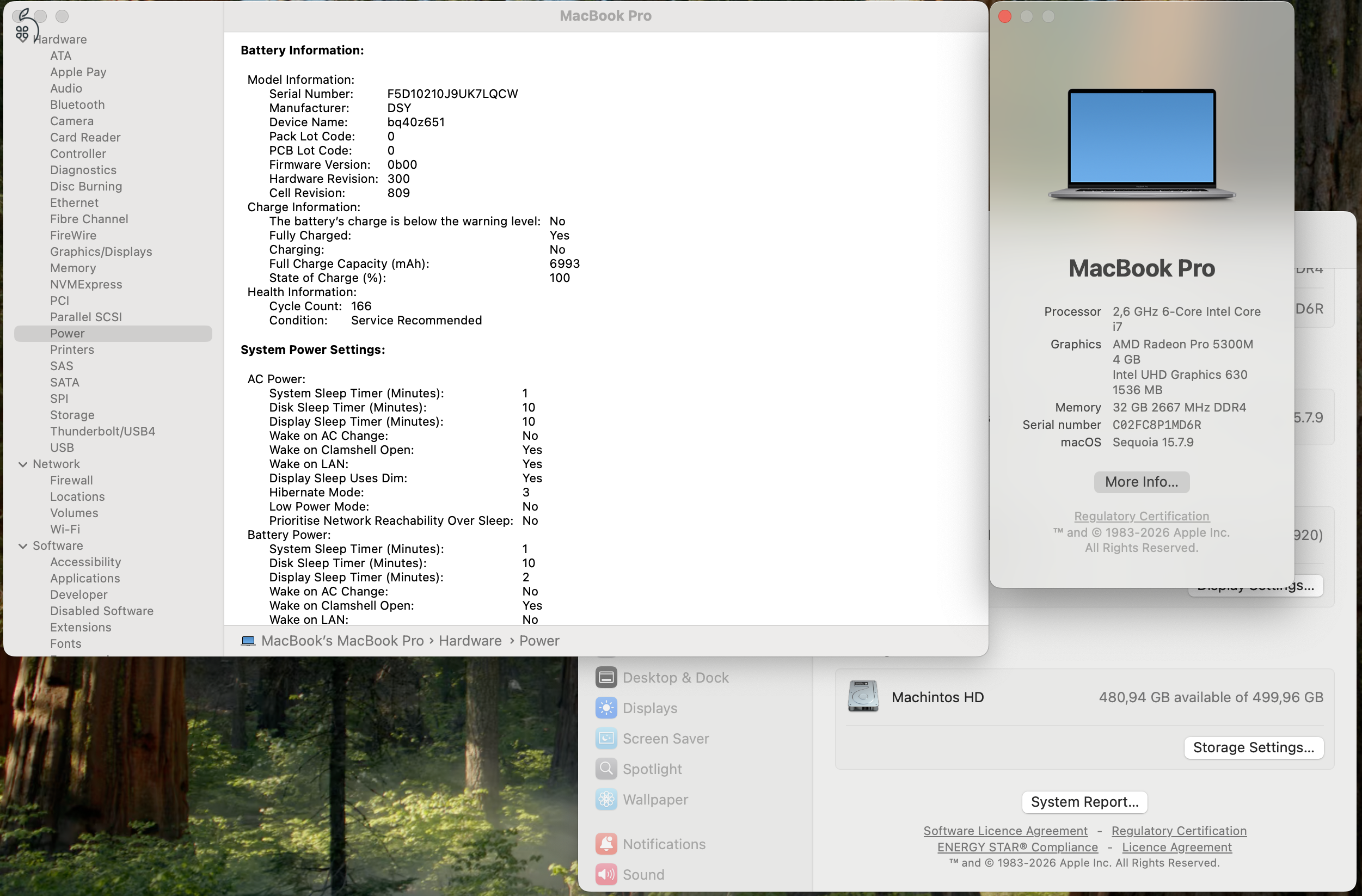 2019 I7 Macbook Pro - 32GB - AMD Radeon Pro 5300M - 500GB SSD
