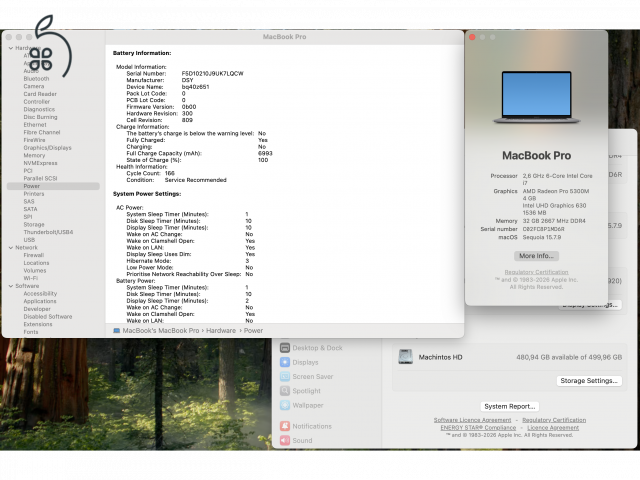 2019 I7 Macbook Pro - 32GB - AMD Radeon Pro 5300M - 500GB SSD