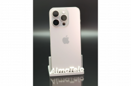 Apple iPhone 15 Pro Max 256 GB Natural Titanium 100% akku - 12 HÓ GARANCIA