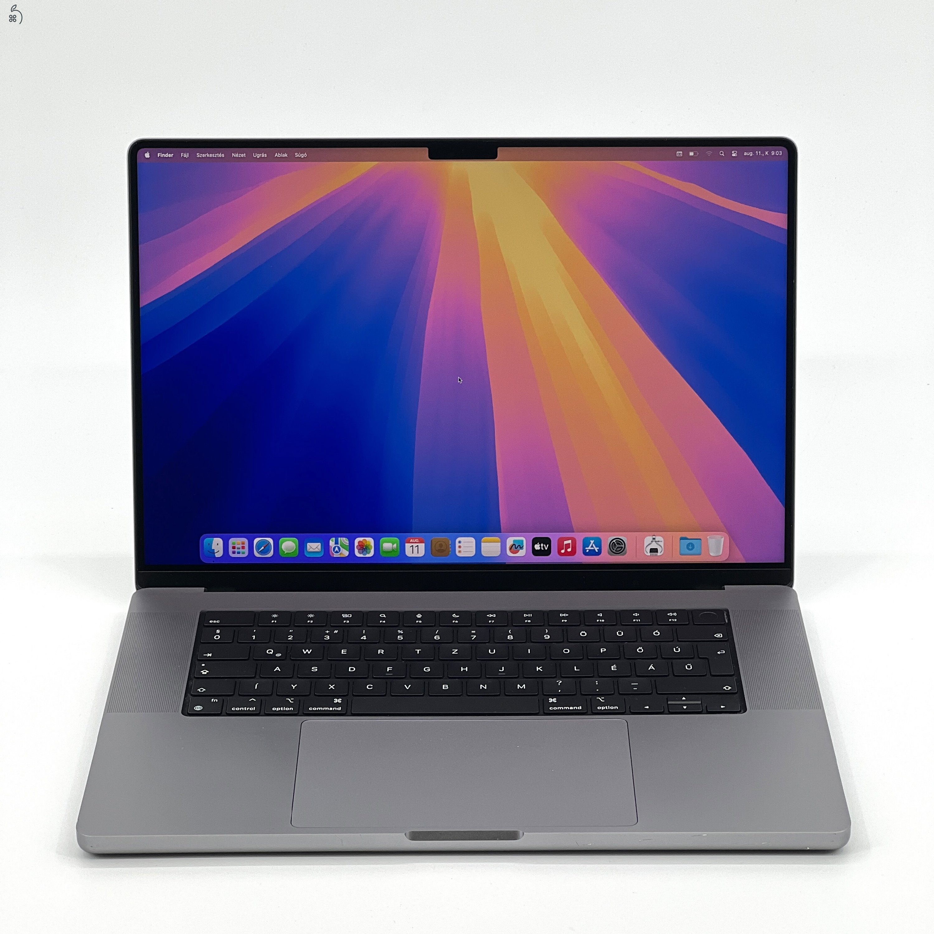 MacBook Pro 16″ 2021, M1 Pro 10 core, 16 GB RAM, 16 core GPU, 512 GB SSD, 27% Áfa (0553AB)