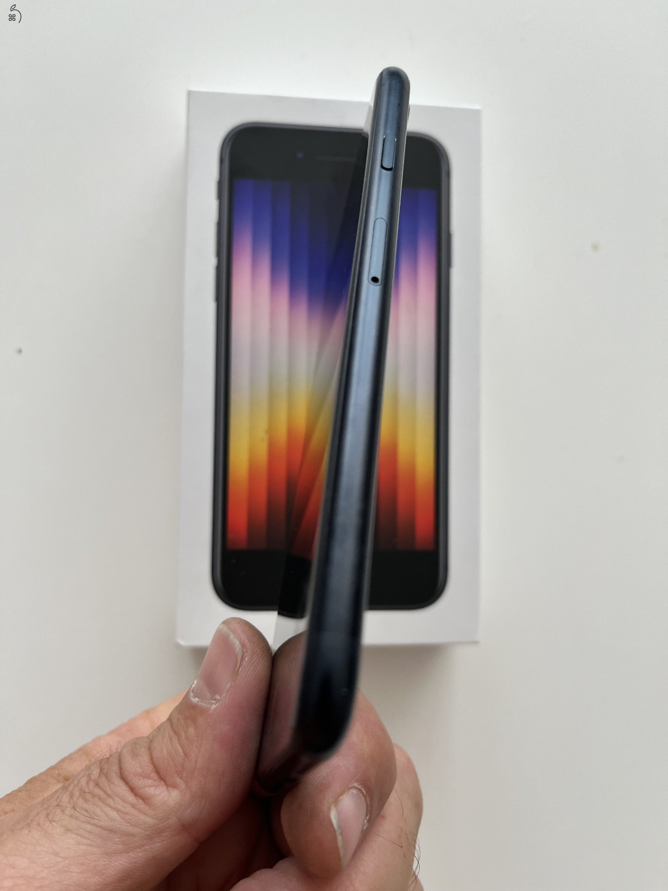 iPhone SE (3) 2022 128GB Gyári állapot!