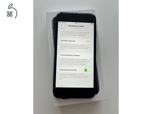 iPhone SE (3) 2022 128GB Gyári állapot!