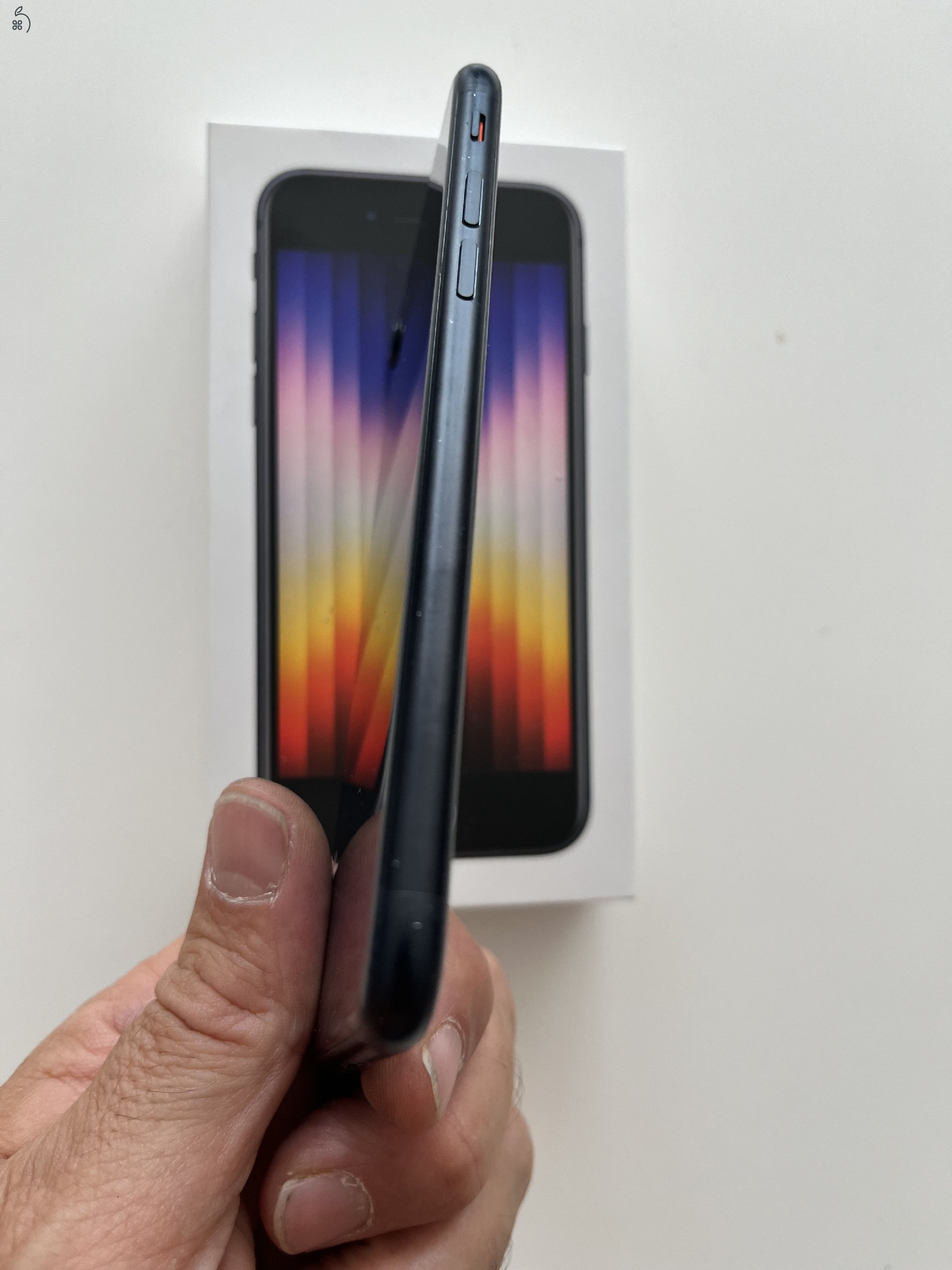 iPhone SE (3) 2022 128GB Gyári állapot!