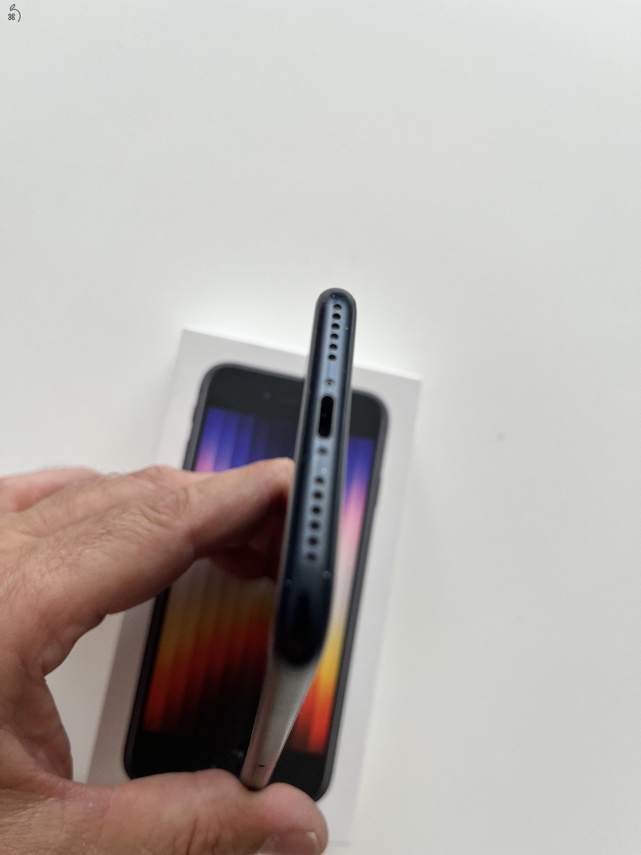 iPhone SE (3) 2022 128GB Gyári állapot!