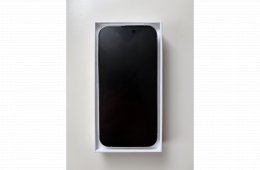Apple iPhone 14 Pro 128 GB Silver, kártyafüggetlen és karcmentes