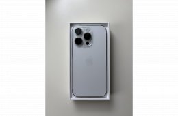 Apple iPhone 14 Pro 128 GB Silver, kártyafüggetlen és karcmentes
