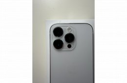 Apple iPhone 14 Pro 128 GB Silver, kártyafüggetlen és karcmentes