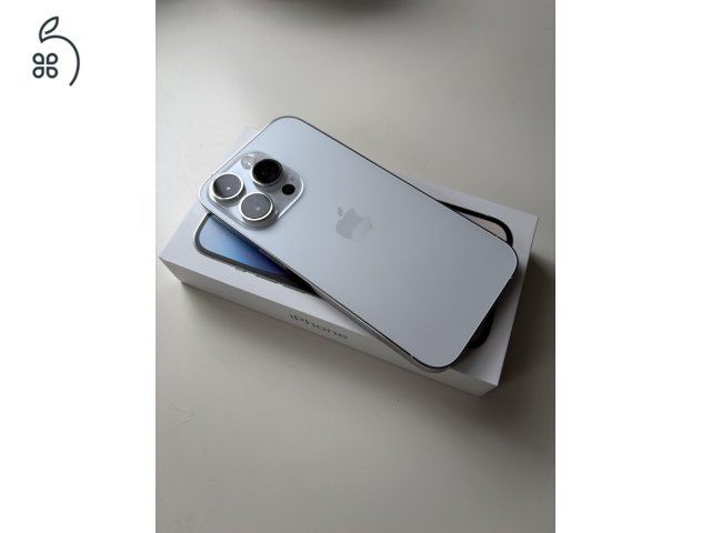 Apple iPhone 14 Pro 128 GB Silver, kártyafüggetlen és karcmentes