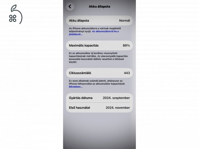 Apple iPhone 16 256 GB – récezöld (Teal)