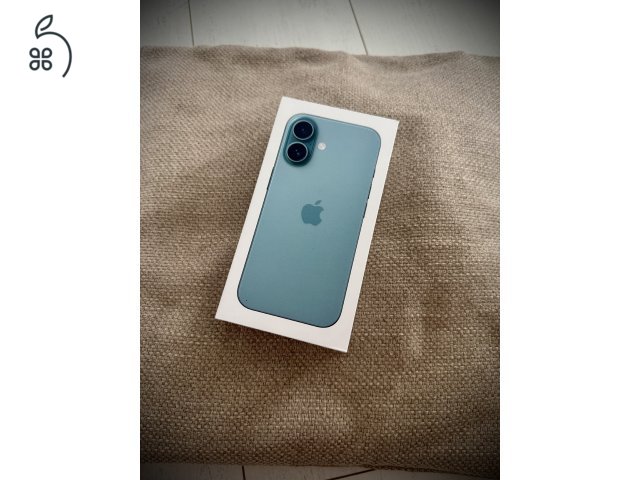 Apple iPhone 16 256 GB – récezöld (Teal)