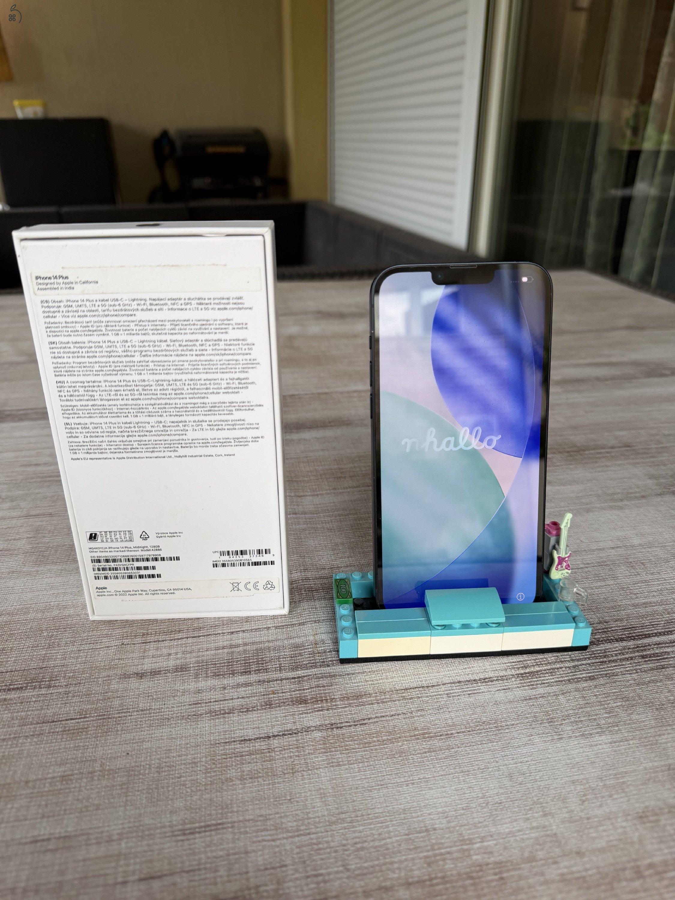 Iphone 14 Plus Fekete 128 GB