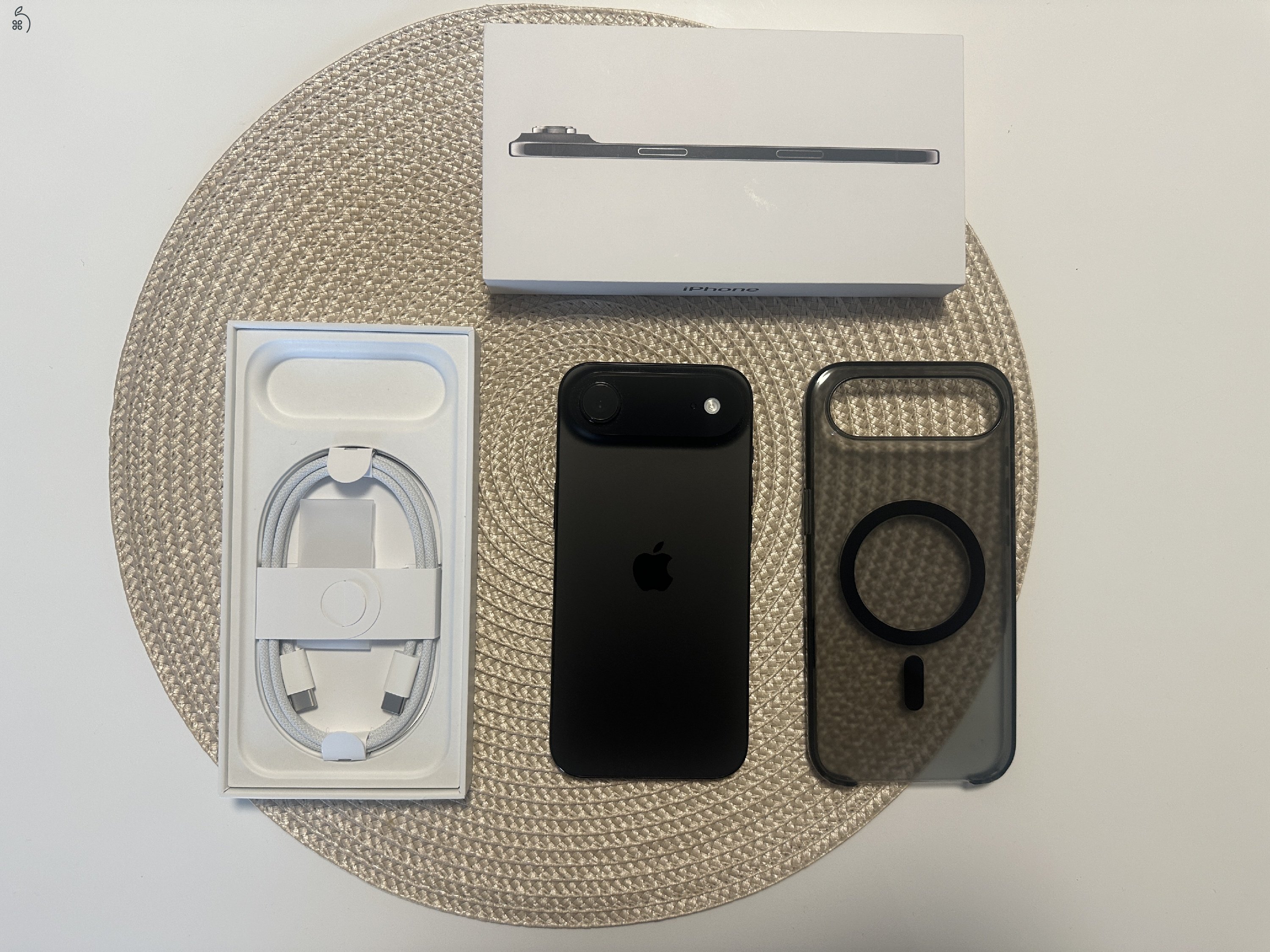 Apple iphone Air 256Gb fekete Független készülék Gar.28.09