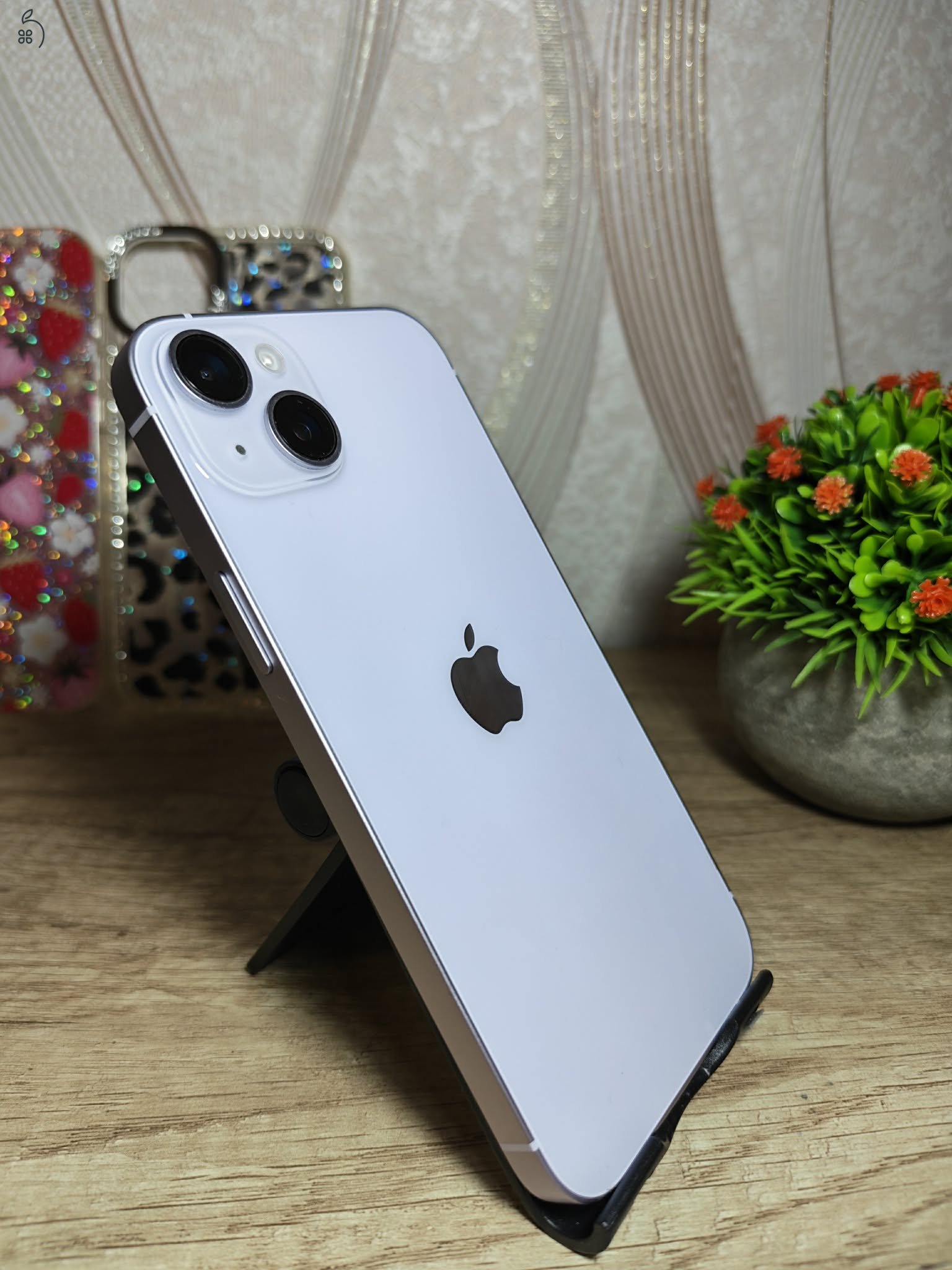 iPhone 14 Plus 128GB Purple 100% akku, kártyafüggetlen, nagyon szép, extra ajándékokal!