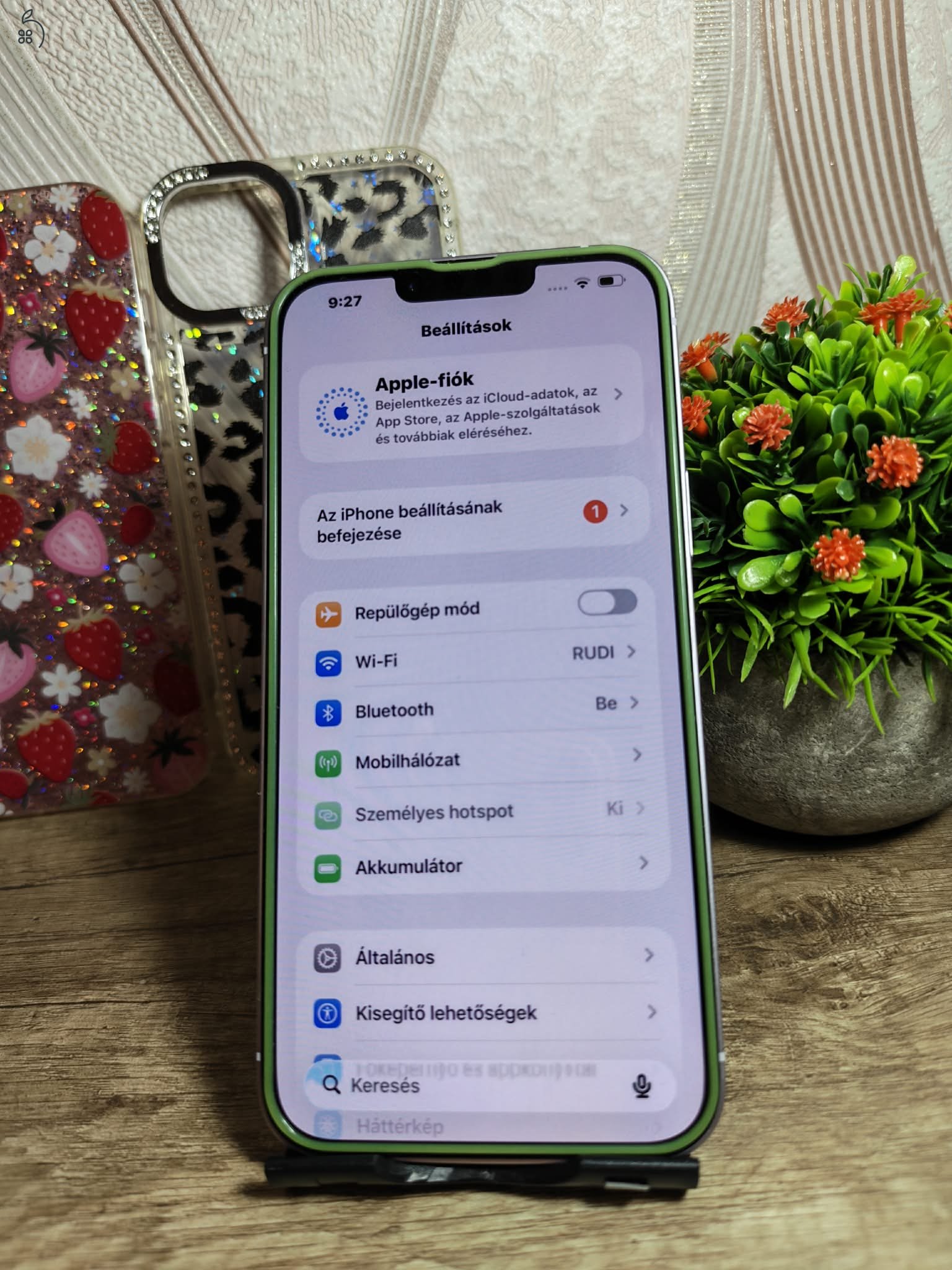 iPhone 14 Plus 128GB Purple 100% akku, kártyafüggetlen, nagyon szép, extra ajándékokal!
