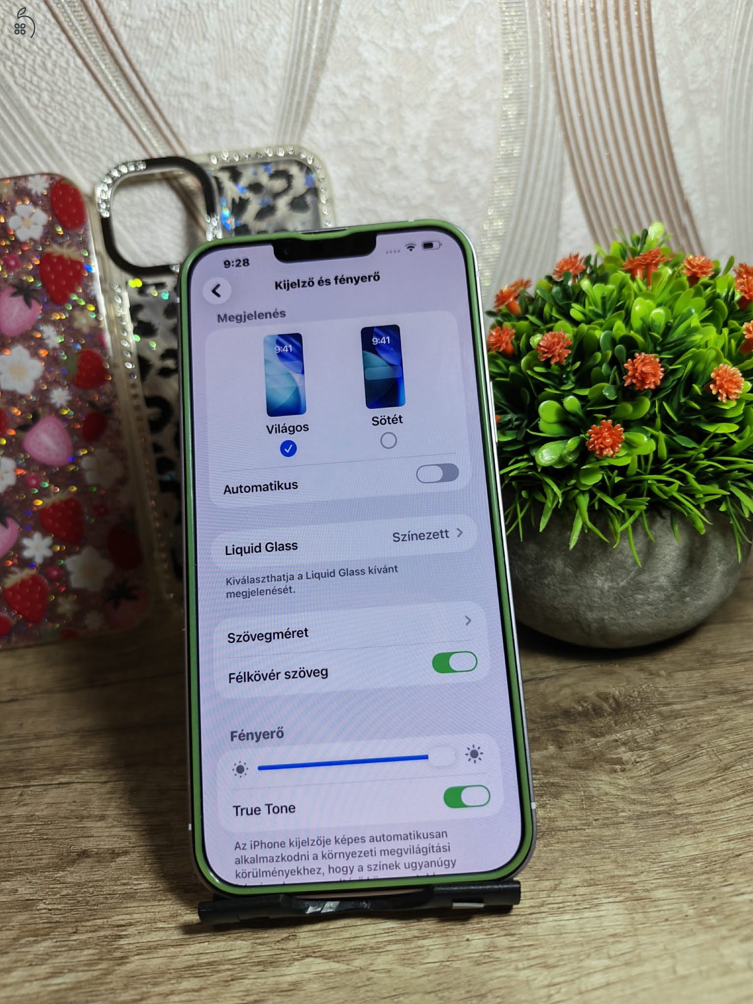 iPhone 14 Plus 128GB Purple 100% akku, kártyafüggetlen, nagyon szép, extra ajándékokal!