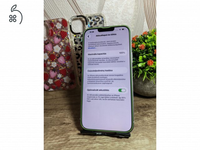 iPhone 14 Plus 128GB Purple 100% akku, kártyafüggetlen, nagyon szép, extra ajándékokal!