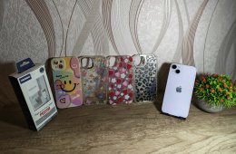iPhone 14 Plus 128GB Purple 100% akku, kártyafüggetlen, nagyon szép, extra ajándékokal!