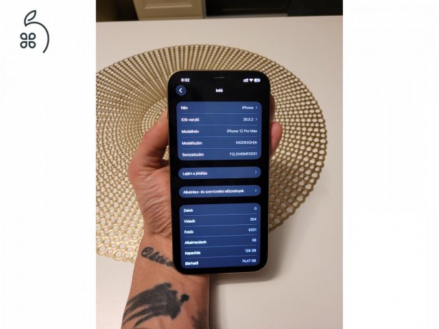 Iphone 12 pro max hibátlan