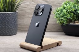 iPhone 16 Pro Black Titanium 128GB 2 ÉV Garanciával Számlával