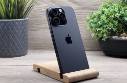 iPhone 16 Pro Black Titanium 128GB 2 ÉV Garanciával Számlával