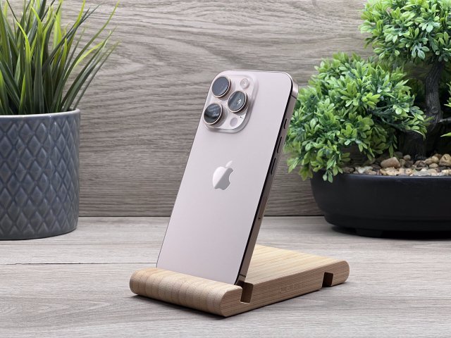 Hibátlan iPhone 16 Pro Desert Titanium 128GB 2 ÉV Garanciával Számlával
