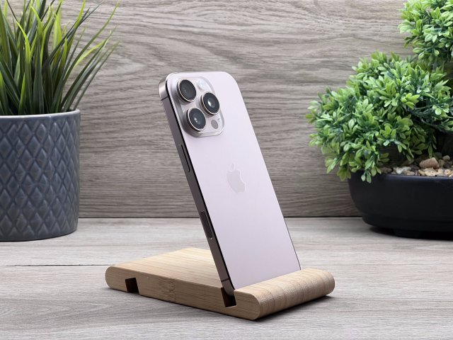 Hibátlan iPhone 16 Pro Desert Titanium 128GB 2 ÉV Garanciával Számlával