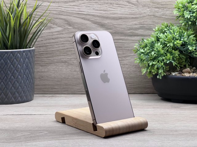 Hibátlan iPhone 16 Pro Desert Titanium 128GB 2 ÉV Garanciával Számlával