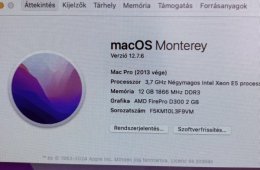 Mac Pro 2013 , 29”-s monitorral eladó