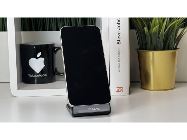 iPhone 14 Plus 128GB, Fehér, Független, Számla, 2 Év Garancia, 85%