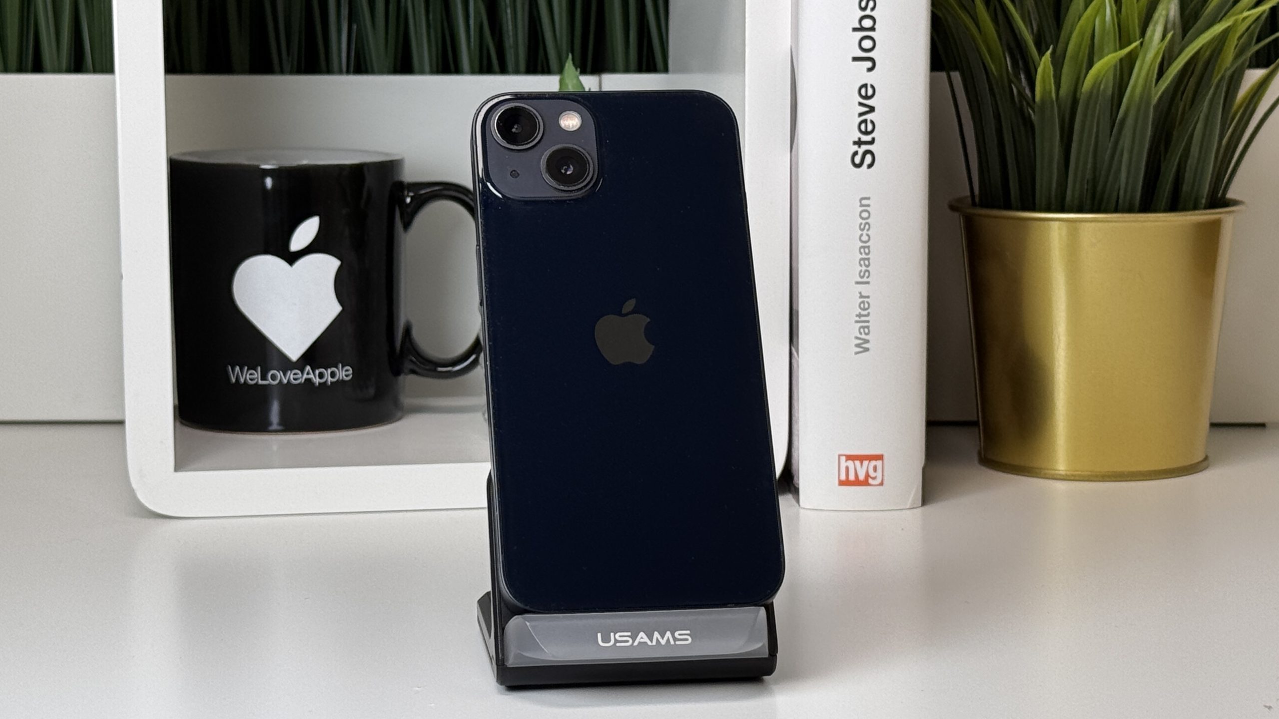 iPhone 13 128GB, Fekete, Független, Számla, 2 Év Garancia, 83%